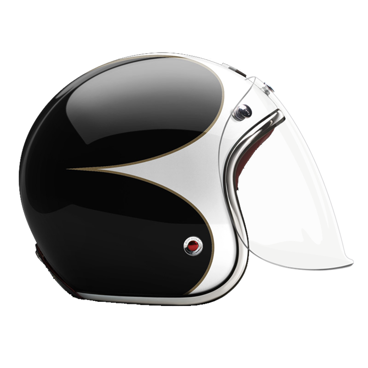 Open-Face-Bonneville-helmet-side-Transparent