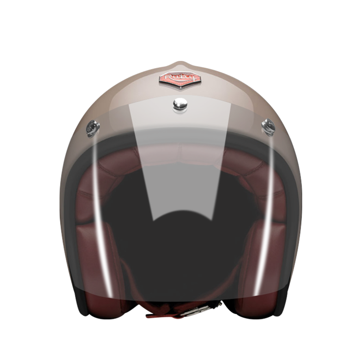 Open_Face_Paradis_helmet_front_Transparent