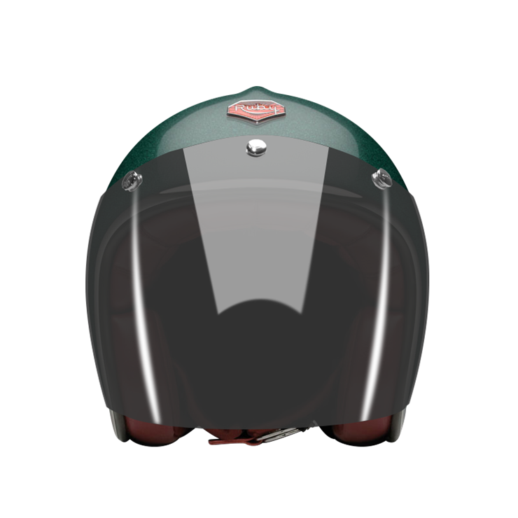 Open-Face-Bagatelle-helmet-front-Dark-brown