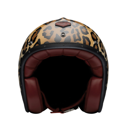 Open Face Leopard Front