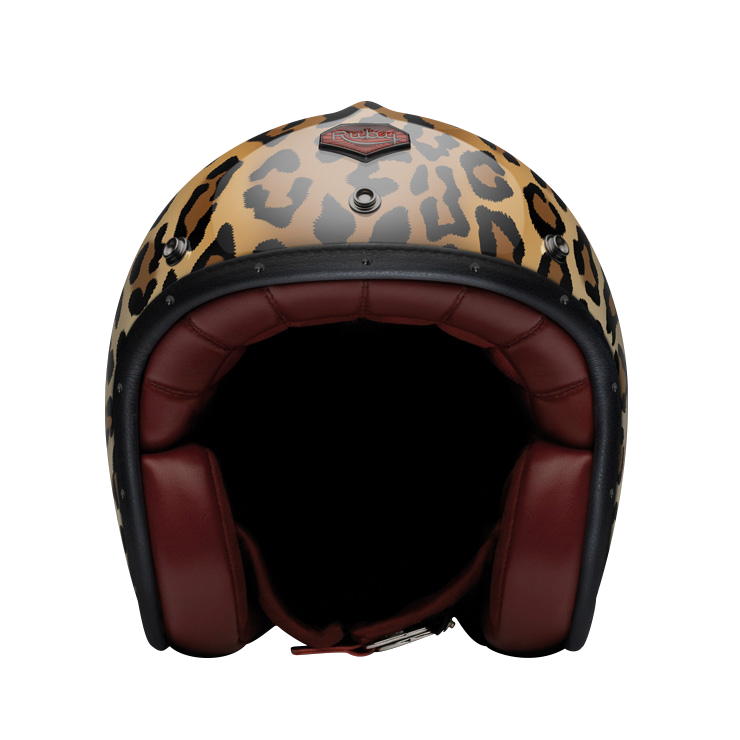 Open Face Leopard Front