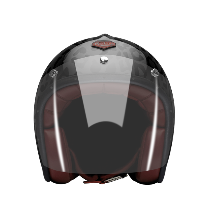 Open_Face_Panther_helmet_front_Light_brown