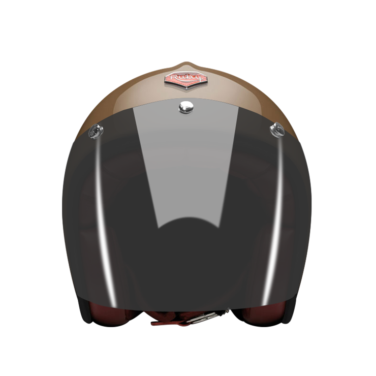 Open_Face_Suffren_helmet_front_Dark_brown