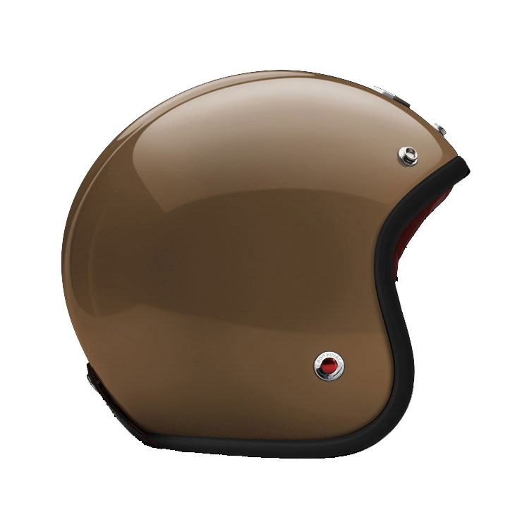 Side View of Ruby Open Face Suffren Helmet