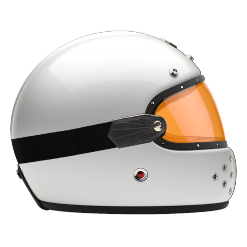 Full face helmet yellow Visor