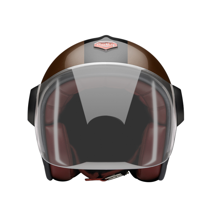 Jet Algiedi Prima-helmet-front-Light smoke