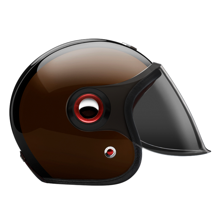 Jet Algiedi Prima-helmet-side-dark smoke