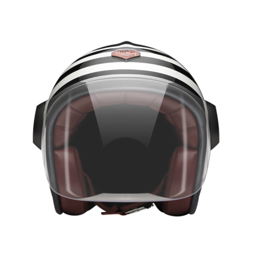 Jet Arago-helmet-front-clear smoke