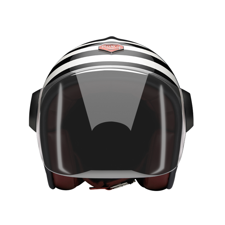 Jet Arago-helmet-front-dark smoke