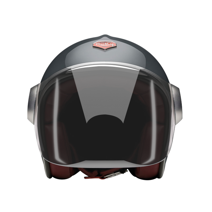 Jet Charonne-helmet-front-dark smoke