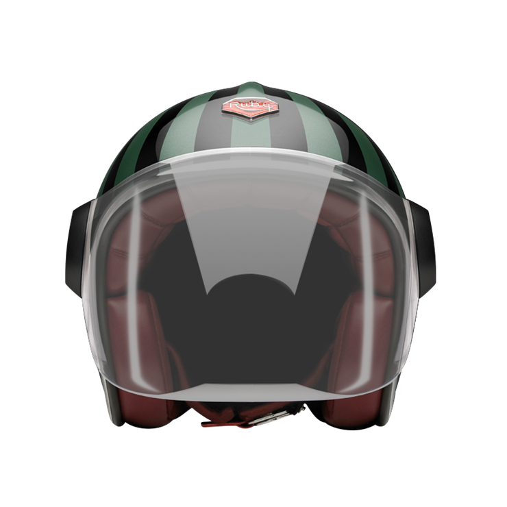 Jet Daikanyama-helmet-front-Light smoke