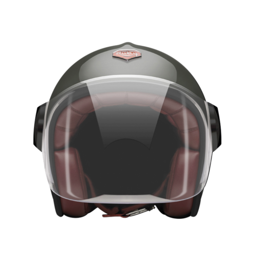 Jet Ecole Militaire-helmet-front-clear smoke