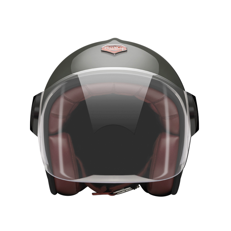 Jet Ecole Militaire-helmet-front-clear smoke
