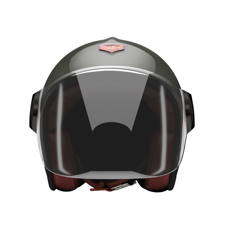 Jet Ecole Militaire-helmet-front-dark smoke