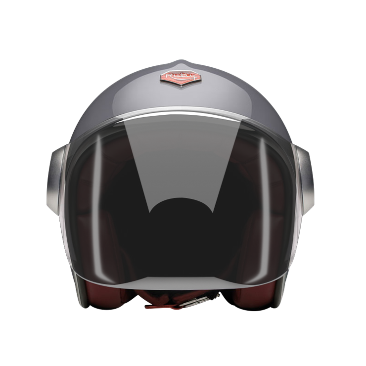 Jet Foch-helmet-front dark smoke