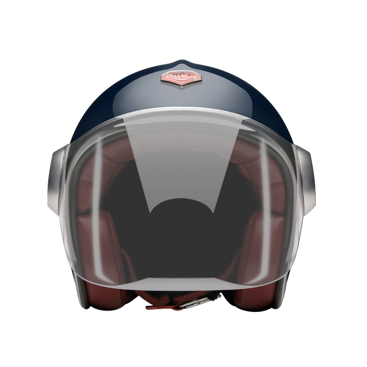 Jet Franc Bourgeois-helmet-front-Light smoke