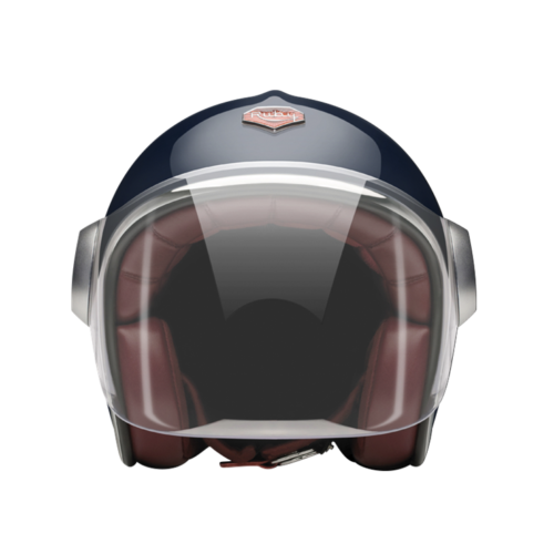 Jet Franc Bourgeois-helmet-front-clear smoke