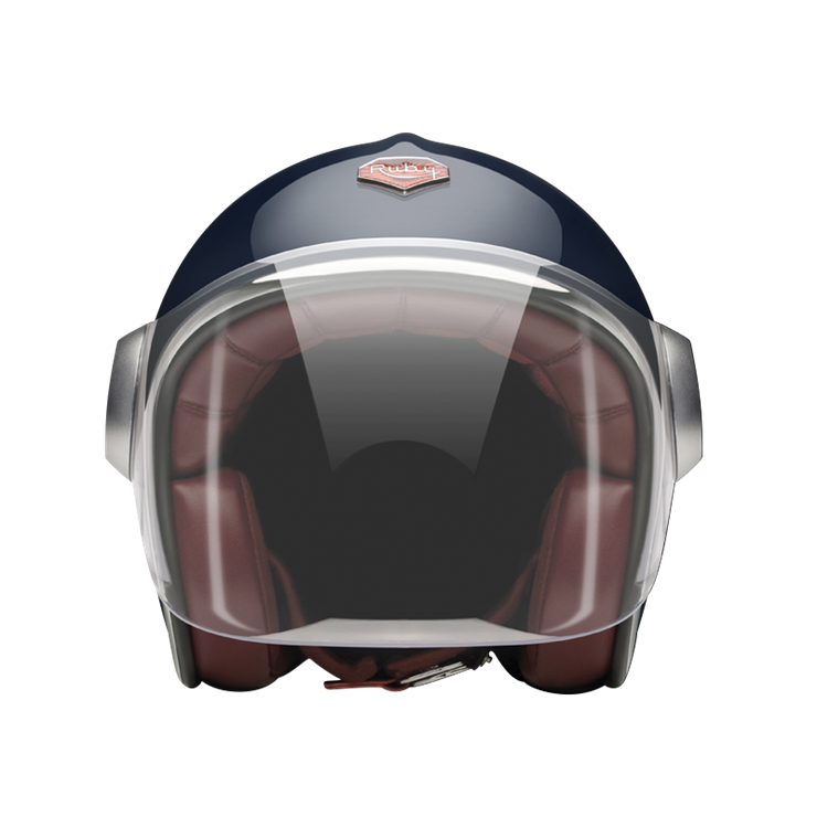 Jet Franc Bourgeois-helmet-front-clear smoke