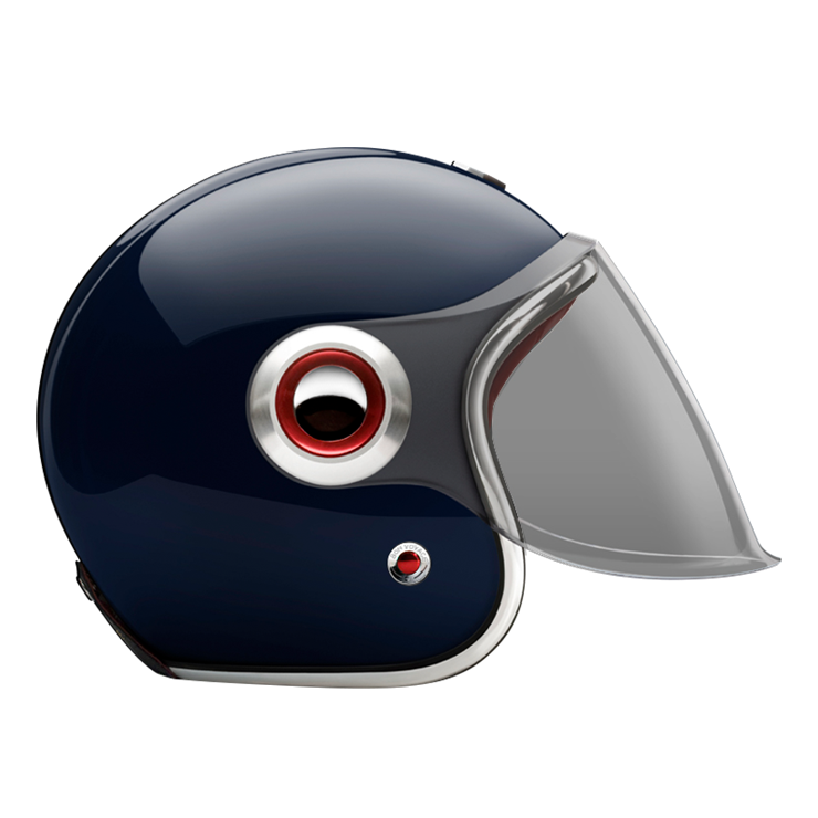 Jet Franc Bourgeois-helmet-side-Light smoke