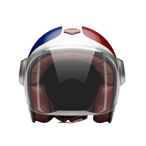 Jet France-helmet-front-clear smoke