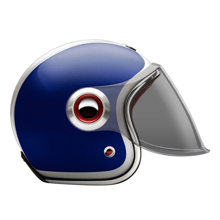Jet France-helmet-side-Light smoke