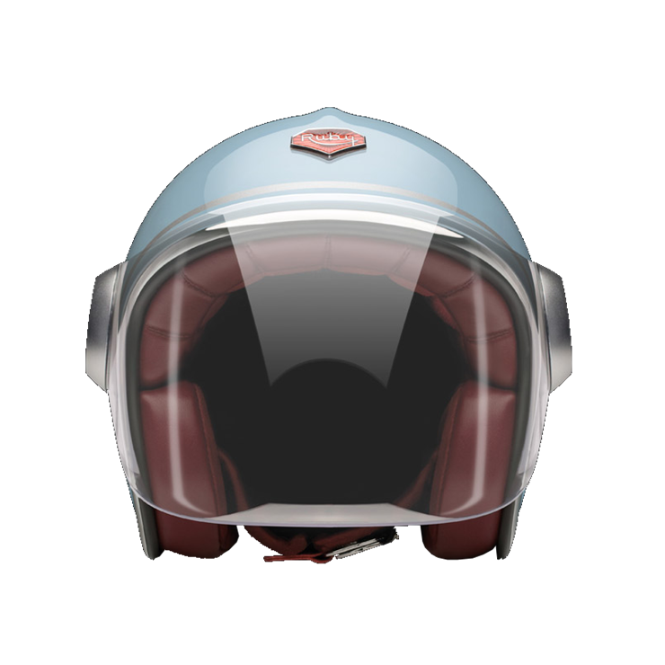 Jet François 1er-helmet-front-clear smoke