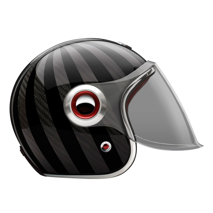 Jet Ginza-helmet-side-Light smoke