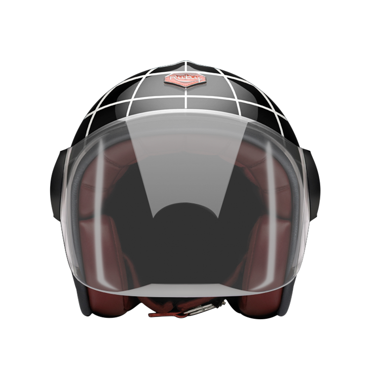 Jet Greenwich-helmet-front Light smoke