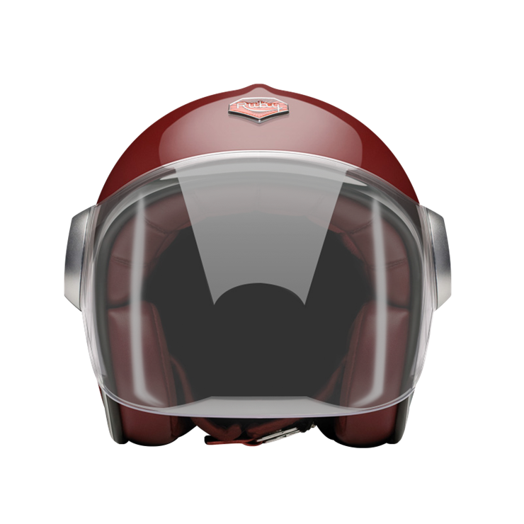 Jet Herold-helmet-front Light smoke