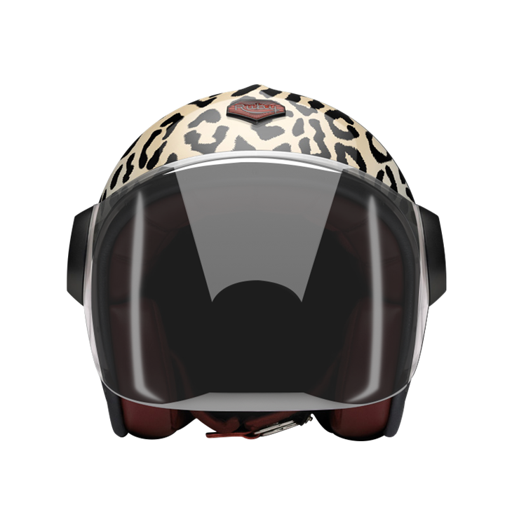 Jet Lamarck-helmet-front-dark smoke