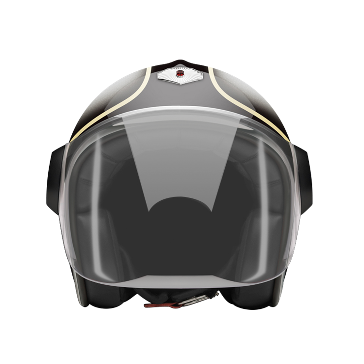 Jet Lerchenauer-helmet-front-Light smoke