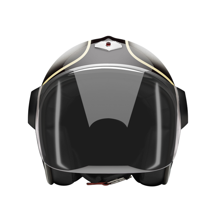 Jet Lerchenauer-helmet-front-dark smoke