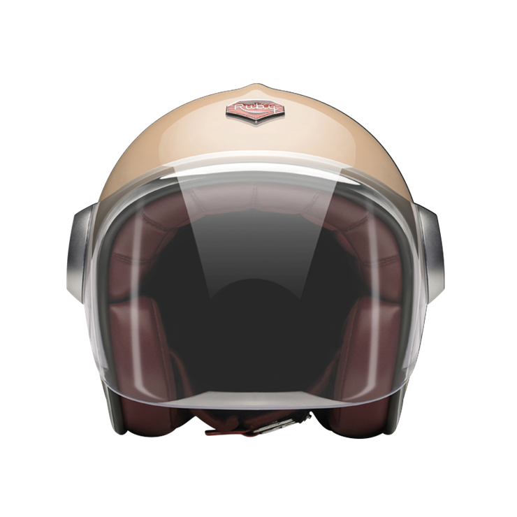 Jet Marceau-helmet-front-clear smoke