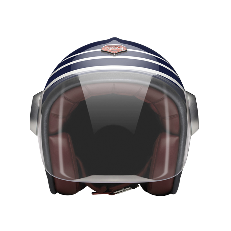 Jet Marine-helmet-front clear smoke