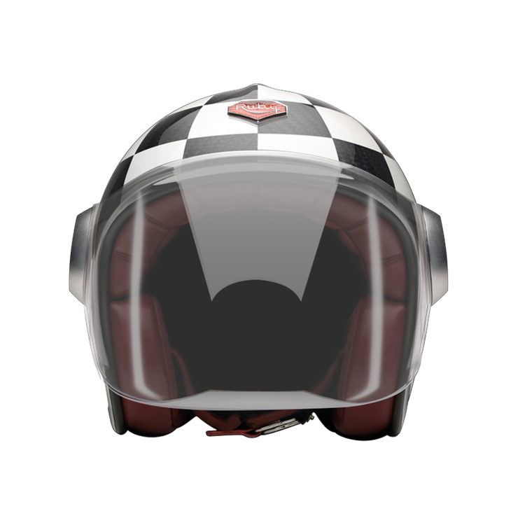 Jet Montlhery-helmet-front-Light smoke