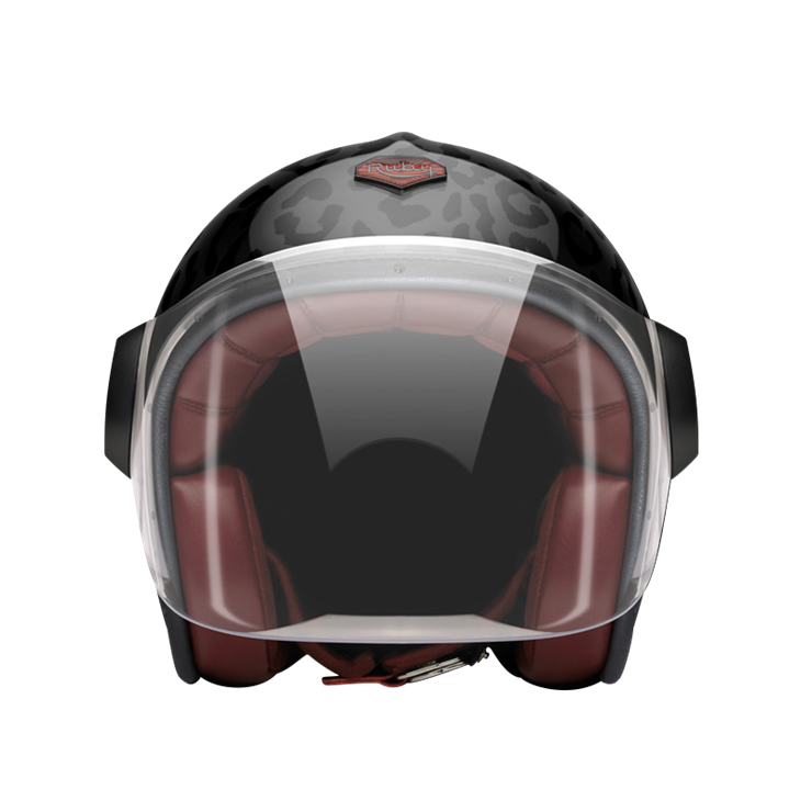 Jet Panther-helmet-front-clear smoke