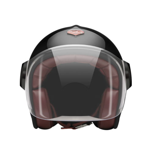 Jet Raspail-helmet-front-clear smoke