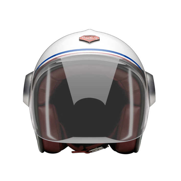 Jet Republique-helmet-front Light smoke