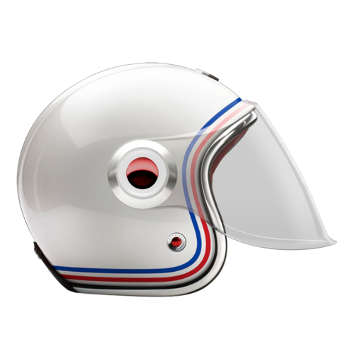 Jet Republique-helmet-side clear smoke