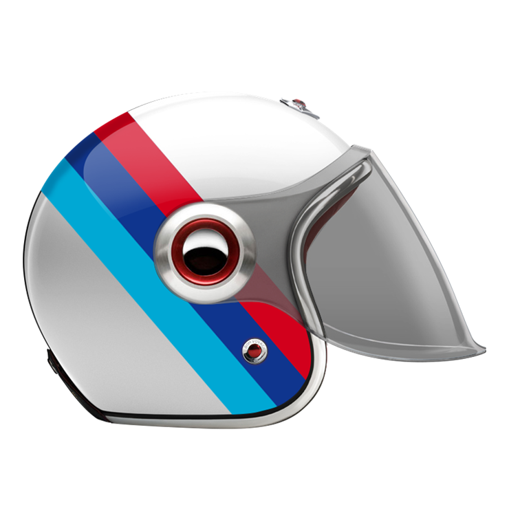 Jet Spandau-helmet-side-Light smoke