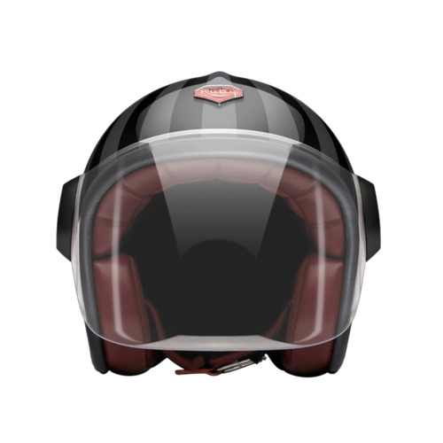 Jet Ueno-helmet-front-clear smoke