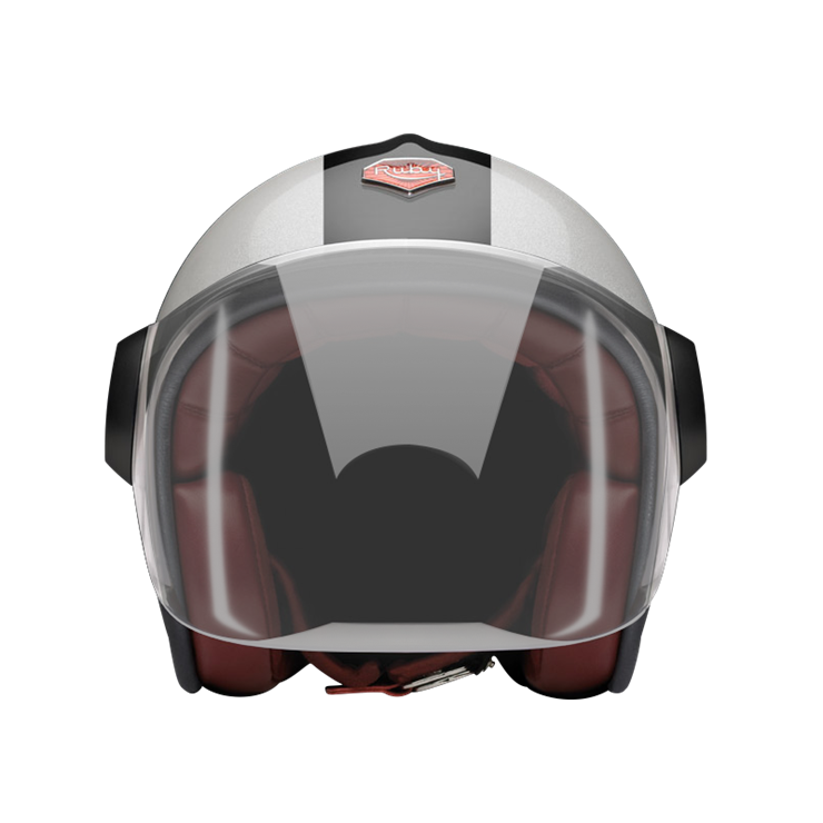 Jet Vega-helmet-front-Light smoke