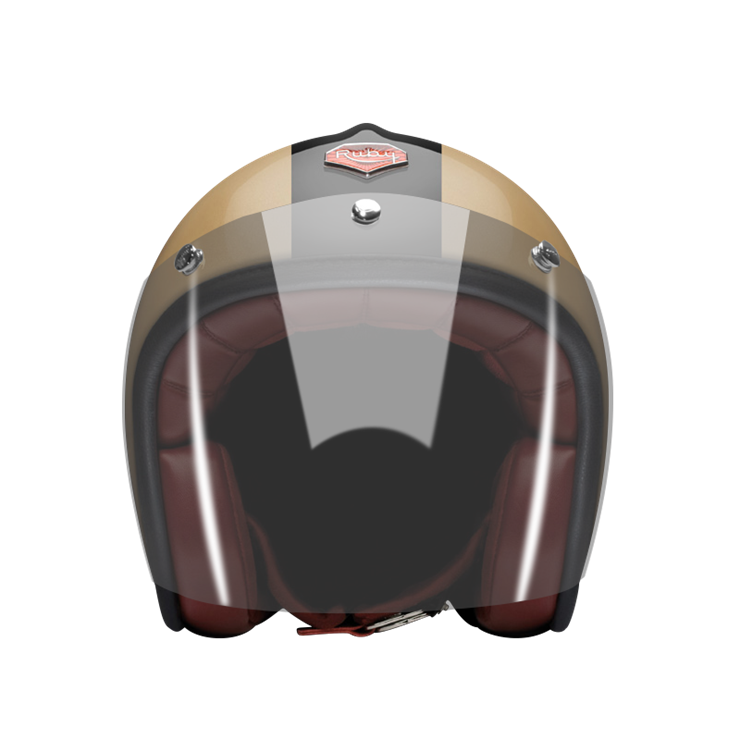 Open Face Asterion-helmet-front-Light smoke