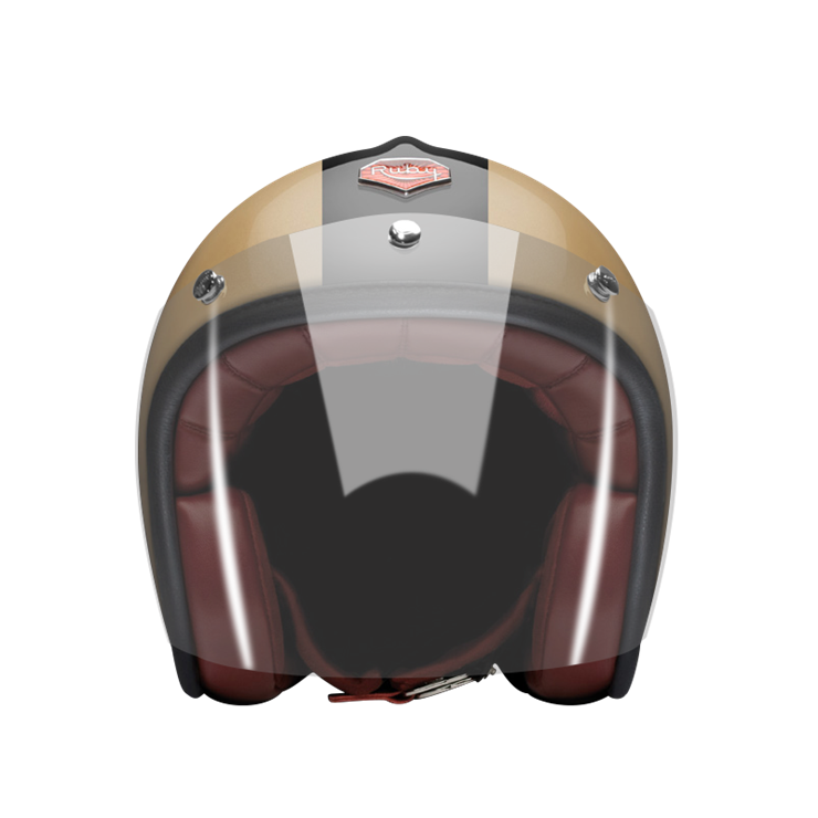 Open Face Asterion-helmet-front-clear smoke