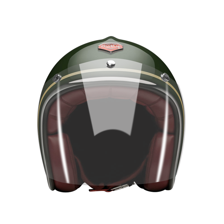 Open Face Auteuil-helmet-front-clear smoke