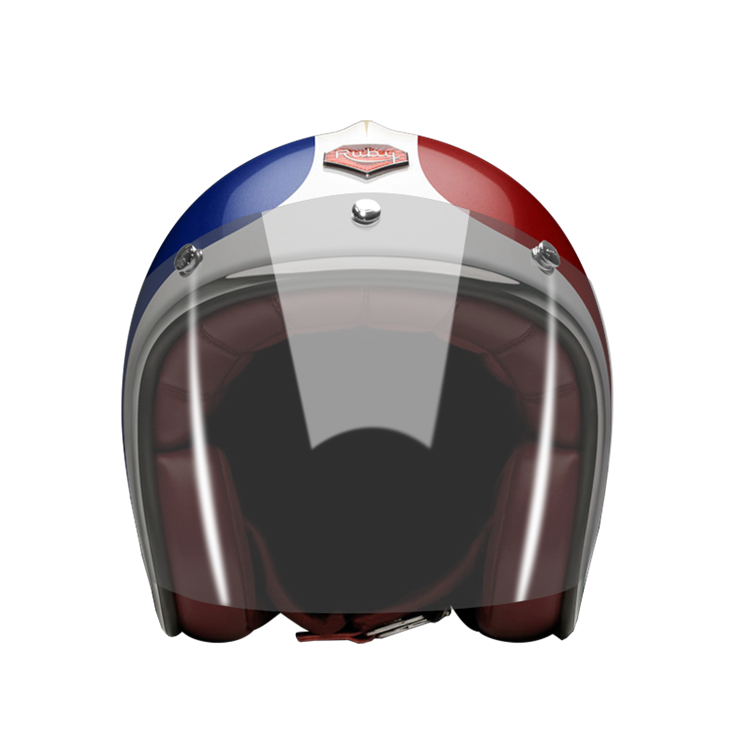 Open-Face-France-helmet-front-Light-brown