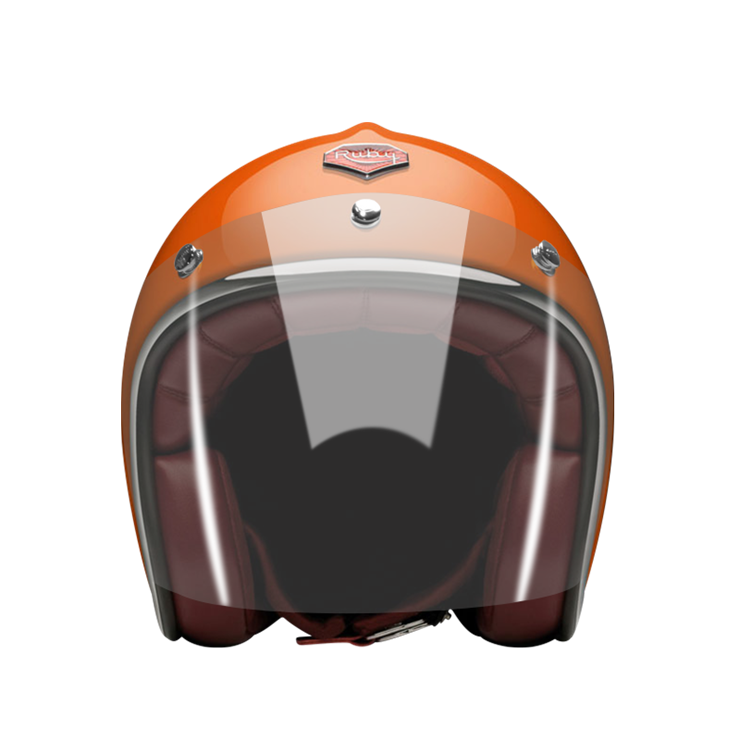 Open Face Menilmontant_helmet_front_Transparent