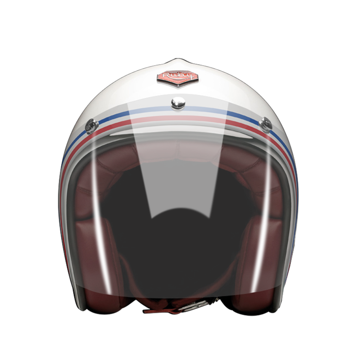 Open-Face-Republique-helmet-front-Transparent