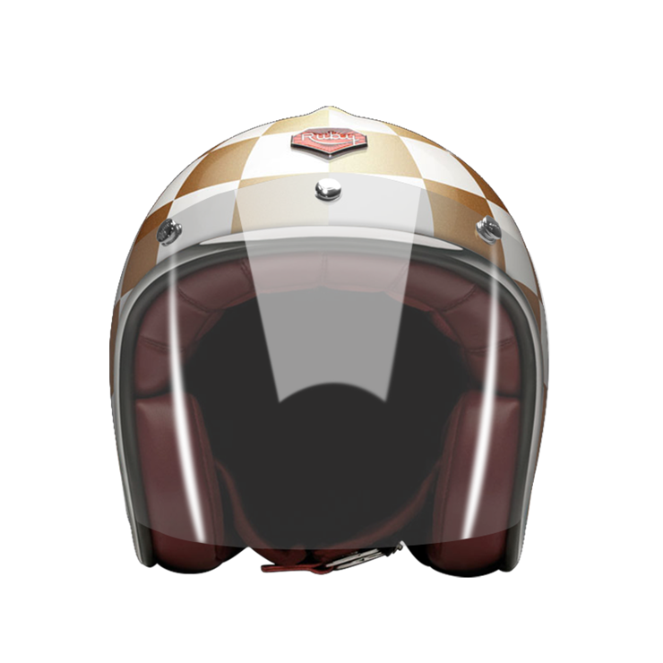 Open_Face_Castellet_helmet_front_Transparent
