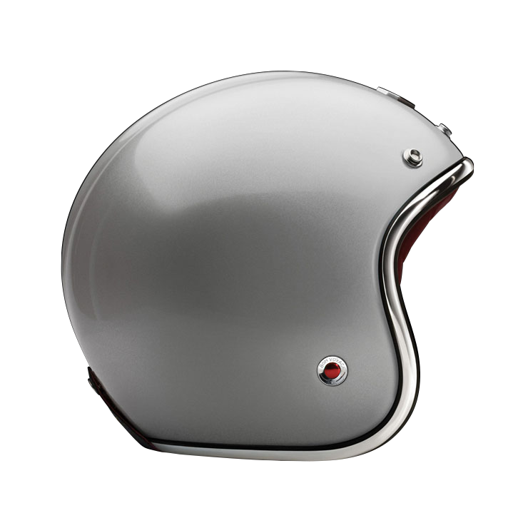 Side View of Ruby Open Face Étoile Helmet